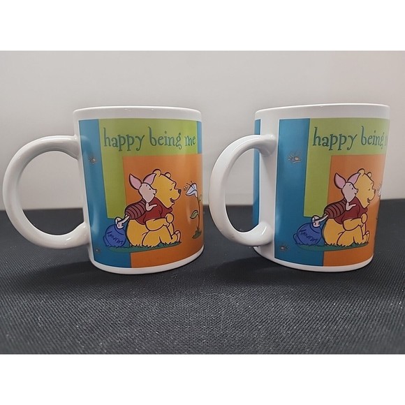 Disney - Winnie the Pooh Coffee Cup / Mug - "Bee friendly...Happy being me..." 2 - Picture 5 of 5